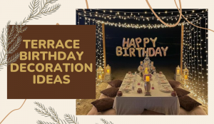 Terrace Birthday Decoration Ideas