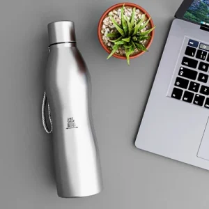 Silver Water Bottle