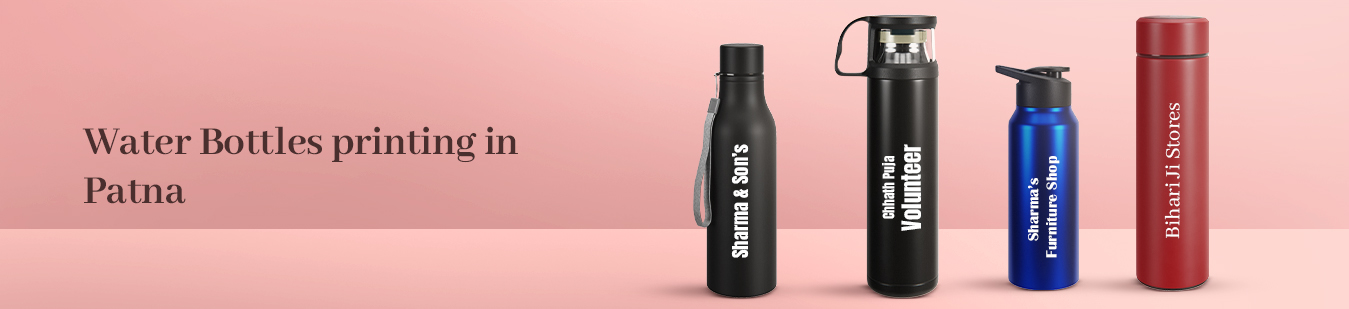 custom water bottle printing in Patna