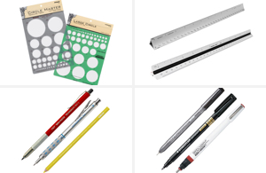 Drafting supplies