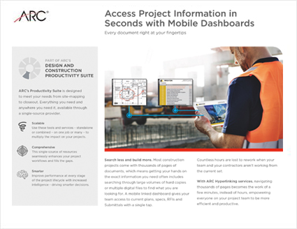 hyperlink access project information