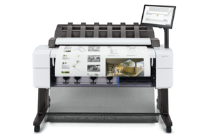 hp designjet t2600dr front scan