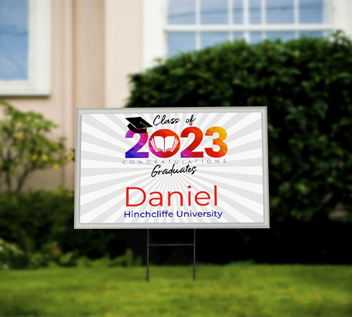 Celebrate your grads with custom graduation signs