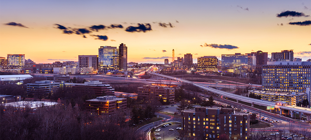 tysons corner sunset